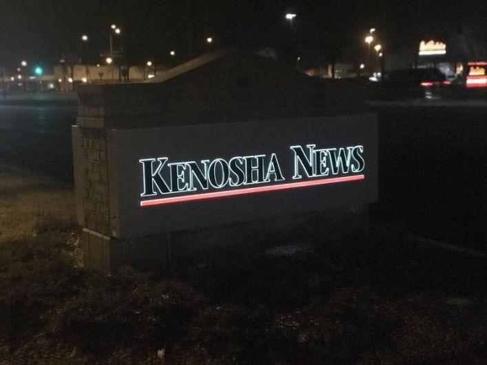 Kenosha News Monument Sign - Kenosha, WI