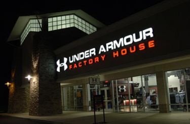 Under Armour Channel Letters
