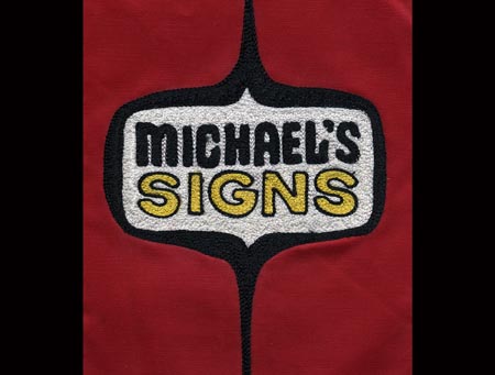 Original Michael's Signs Logo Patch