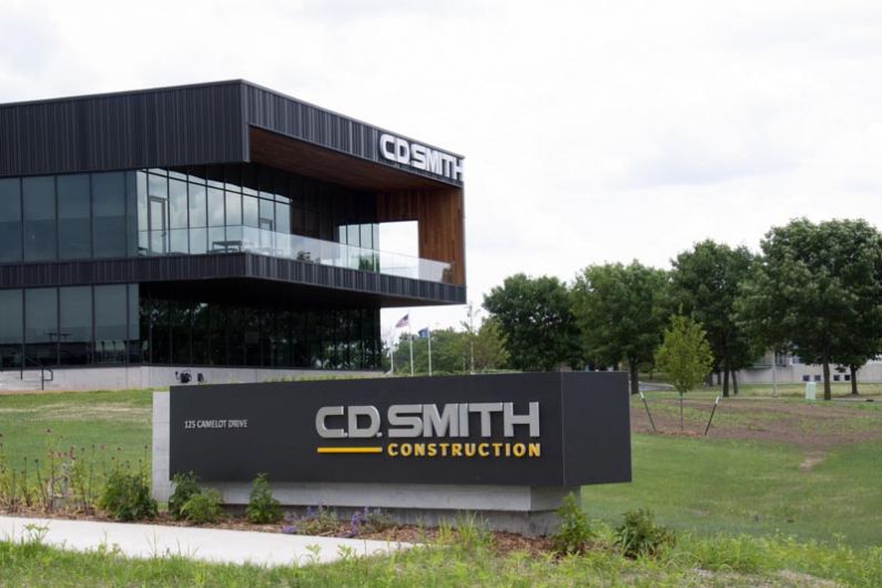 C.D. Smith Construction Sign - Milwaukee, WI