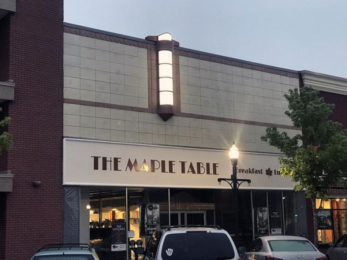 The Maple Table Sign - Racine, WI