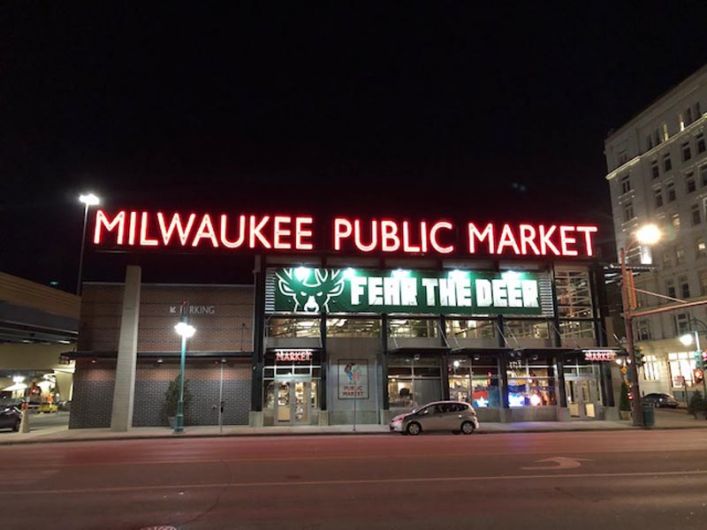 Milwaukee Public Market Channel Letters