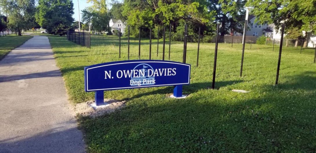 Dog Park Monument Sign - Racine, WI
