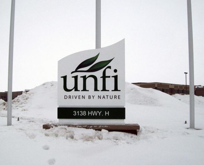 United Natural Foods Sign - Sturtevant, WI