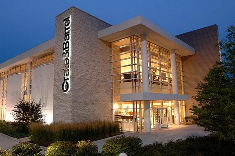 Crate & Barrel Channel Letters - Wauwatosa, WI