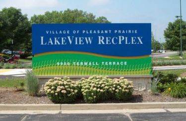 LakeView RecPlex Monument Sign