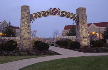 Pabst Farms Custom Fabricated Entry Arch